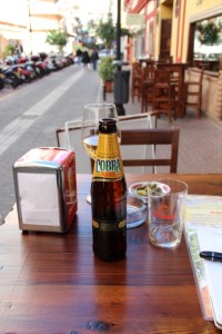 Cerveza india Cobra.2,5 €