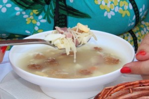 Menú del día: sopa de la abuela