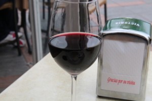 La copa de vino de Rioja