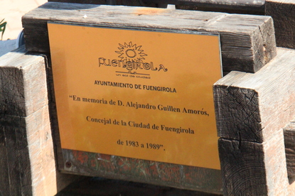 En memoria de D. Alejandro Guillén Amorós, concejal de la ciudad de Fuengirola de 1983 a 1989