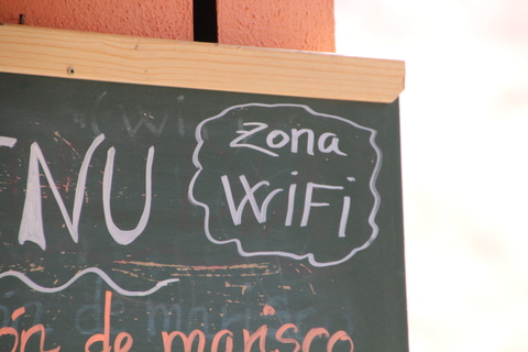 Wifi gratis para clientes